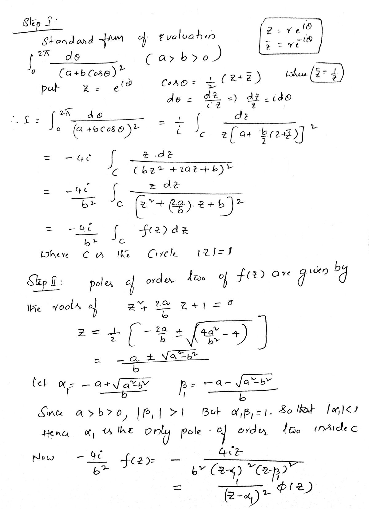 Advanced Math homework question answer, step 1, image 1